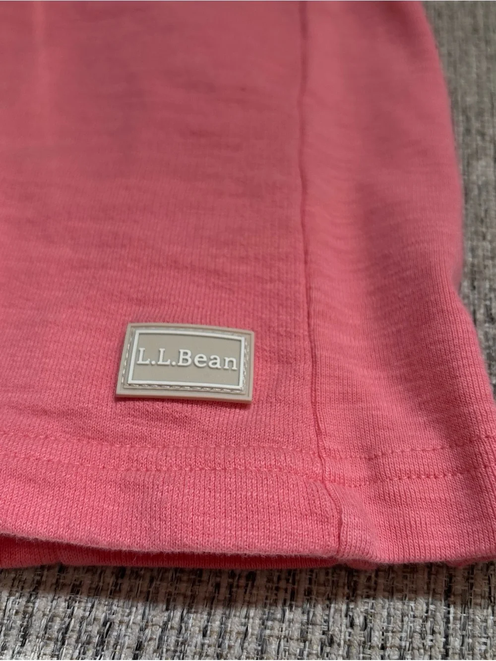 L.L. Bean Coral Short-Sleeve women’s sweater fair condition Sz s - Picture 2 of 16